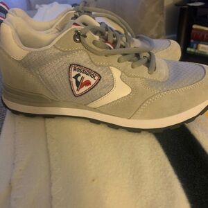 Rossignol Gray and White Athletic Shoes women’s size 6.5